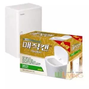 휴지통 리빙 매직 캔 40리터용 x 5롤) 리필봉투(330R) (15m