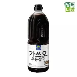 면사랑 가쓰오 우동장국 1.8L 가쓰오우동소스 소스 우동원액 (WB14BFA)