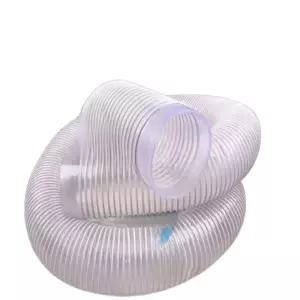 PVC 덕트 투명 집진호스 닥트 직경 후렉시블 자바라 내경 배기관 집진기