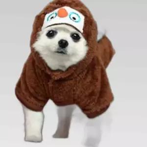 D18 패리스독 캐릭터 후드점퍼 (부엉이)