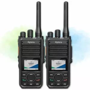 하이테라 HP-568 HP568 고성능 디지털 DMR 업무용 무전기 2대 세트 