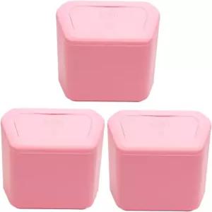 YQBDCKEDU 2PCS 차량용 쓰레기통 분홍색 차량용품 의자 등받이 플라스틱/핑크*3PCS/65*45Cm*3PCS