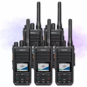하이테라 HP-568 HP568 고성능 디지털 DMR 업무용 무전기 5대 세트 
