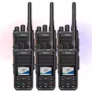 하이테라 HP-568 HP568 고성능 디지털 DMR 업무용 무전기 6대 세트 