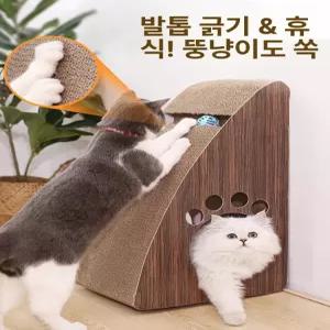 종이 캣타워 고양이 하우스 소형캣타워 고양이캣타워 미니