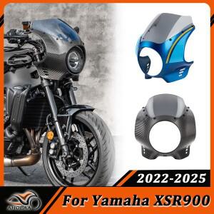 야마하 XSR 900 XSR900 프론트 헤드라이트 커버 윈드스크린 윈드쉴드 페어링 헤드 라이트 윈드 스크린 쉴드