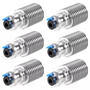 6pcs V6 히트 싱크 175mm 알루미늄 쿨러 Prusa i3 MK3 J 헤드 익스트루더 핫엔드 보우덴용 3D 프린터