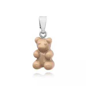 [크리스탈헤이즈] NOSTALGIA BEAR-SALT CARAMEL-CLASSIC CONNECTOR SILVER 여성 참