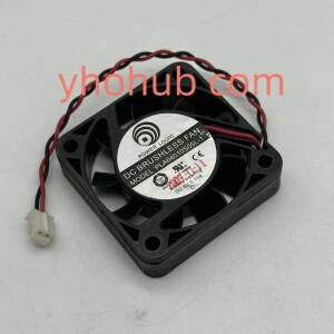 파워 로직 PLA04010S05L-1 2 와이어 서버 냉각 선풍기, DC 5V, 0.11A, 40x40x10mm