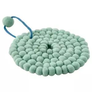 [이케아] KNORRHAJ 크노르하이 냄비받침 18cm 울코스터 냄비받침대 냄비패드 냄비매트