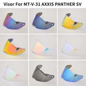 MT-V-31 AXXIS HAWK EVO SV PANTHER SV 바이크 오토바이 헬멧 쉴드 용 바이저 안티 UV 카스코 모토 액세서