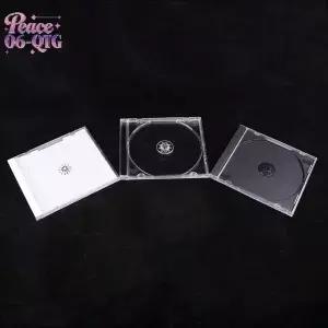 투명 바닥 CD 박스 빈 케이스 PP 플라스틱 용량 12
