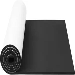 접착식 폐쇄형 셀 네오프렌 폼 시트 롤 패드 단열재가 있는 패딩 블랙 118x12x1/16인치