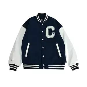 CONVERSE 컨버스 바시티 C 패디드 자켓 네이비 10027241-A01 916305