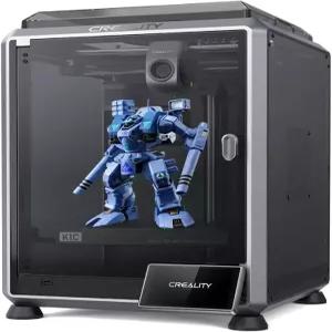 크리얼리티 K1C 3D 프린터 600mm/s 고속 인쇄 속도의 탄소 섬유 필라멘트 300°C 고온 자동 레벨링 및 막힘