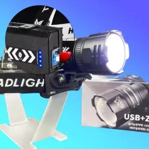 N3112 XHP360 해루질 낚시 헤드랜턴 탐사질랜턴 작업 충전식 안전모 캡라이트 램프 LED 질장비 해드 캠핑감