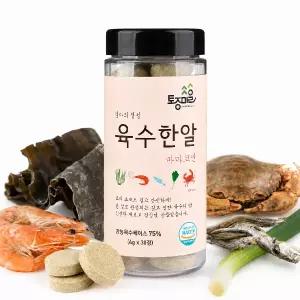 [토종마을] 육수한알 코인육수 간편 국물내기 HACCP인증 마마코인 30코인 4g x 30정 1통