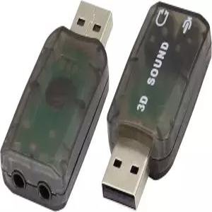 zdyCGTime 외장 5 USB 레오 사운드 카드 2.0 3D 어댑터 3.5mm 헤드폰 및 마이크가 Windows Mac PC 노트북용