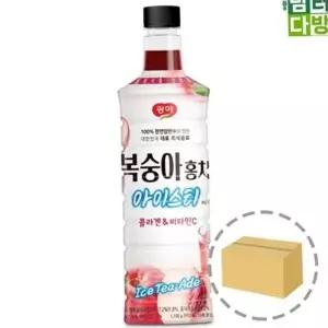 아이스티 베이스 복숭아 아이스티 콜라겐 비타민 업소용 대용량 홈카페