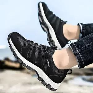[하프클럽/]남성용 스트랩 아웃도어 트레킹 신발 등산화 워킹화 경량 운동