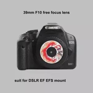 DSLR EF EFS 마운트 프리 포커스 500D850D 39mm F10 팬케이크 Chinoiserie 여행 빈티지 필름 CCD 일회용