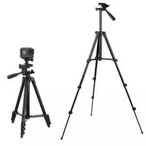핸드폰 액션캠 카메라 블랙 삼각대 SJ4000 SJ9000 고프로 호환 (W4AF38D)