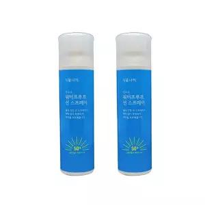 수분보충 식물나라 산소수 워터프루프 선스프레이 100ml x 2개.