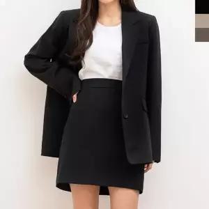 세트 루즈핏 슬림 롱스커트 빅사이즈여성의류 편안한
