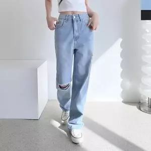 청바지 신상 면접 스판청바지 여성정장팬츠 오피스룩