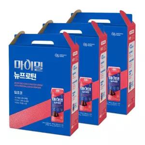마이밀 마시는 뉴프로틴 딥초코 190ml 48팩음료 단백질 프로 어르신선물 드링크 보충 보충제 용드링크