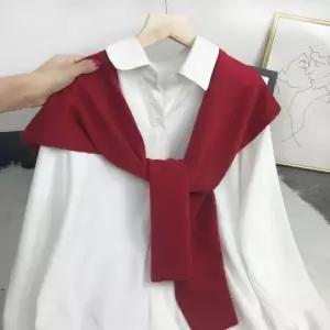 [하프클럽/]여성 루즈핏 어깨 걸침 니트 가디건 볼레로 숄 10컬러 데일리룩