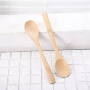 나무수저 대나무숟가락 2p 티스푼 숟가락 스푼 밀크 수저 국자