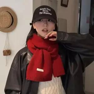 [하프클럽/]여성 겨울 목도리 니트 머플러 보온 스카프 데일리 방한 목워머