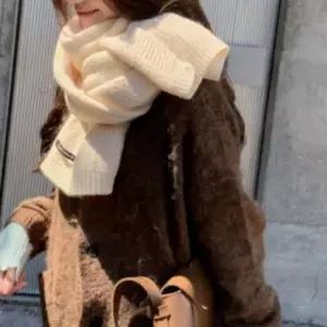 [하프클럽/]여성 니트 넥워머 5컬러 데일리 방한 머플러 겨울 목도리 스카프
