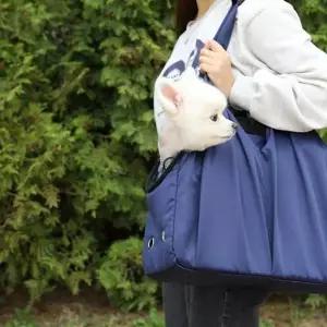 휴대용 강아지 이동가방 슬링백 반려동물 이동가방 캐리어 토트