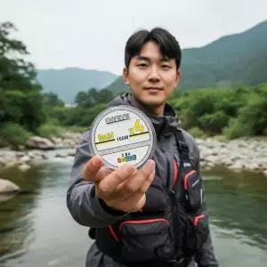 [하프클럽/]고강도 4가닥 낚시줄 2호 100m 멀티컬러 PE 합사라인