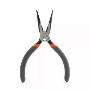 롱노즈 플라이어 12.5cm 롱로우즈 펜치 민자형 라디오펜치 뺀치