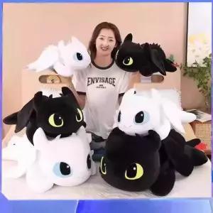 투슬리스 봉제인형 드래곤 수면 베개 귀여운 동물 캐릭터인형 선물용 애착인형 60cm 안고자는 봉제완구 장식 소품