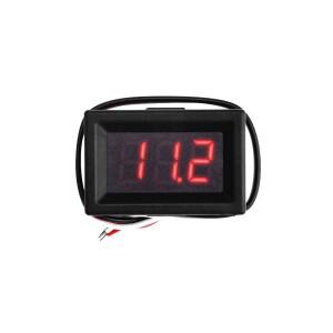DC0-30V 3선 고정밀 디지털 전압계 0.36인치 LED 측정기(케이스 포함)