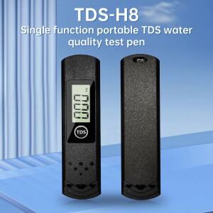 1PC 블랙 디지털 수질 테스터 TDS 미터 범위 0 ~ 9990 물 순도 PPM