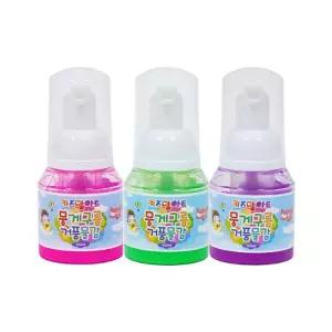 미술놀이 뭉게구름 거품물감 40ml x 3색 (B세트) 유아
