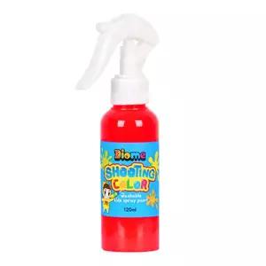 미술놀이 스프레이 물감 슈팅 컬러 120ml (형광빨강) 유아