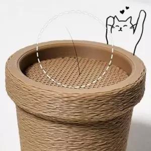 행운의 고양이 수염 화분 행운 보관 보관함 냥집사 반려묘 콧수염 수염통 꽂이 반려동물