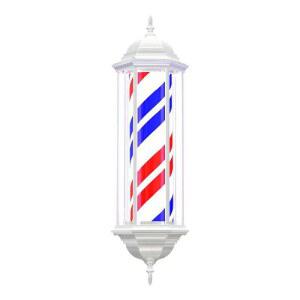 헤어샵 흑백 스탠드 조명 회전 LED 화이트 시트 180x34