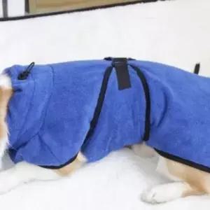강아지 목욕 샤워가운 타올 타월 수건옷 수건 L