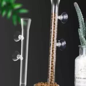 핏픽 유리 피딩실린더 세트 25cm 35cm 어항용 수조용품