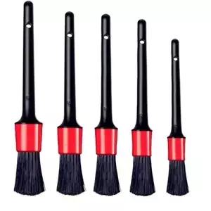 1/5pcs 자동차 청소 브러시 키트 인테리어 히 브러쉬 세트에 대 한 세부 휠 림 깨끗한 플라스틱
