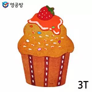 컵케이크 3T 연결구멍 (없음X) (체험용 우드아트)목재모형 조립키트 완구 방학숙제