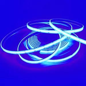 DC12V용 10mm 튜브타입 COB 슬림 면발광 LED바 5M롤 블루LED엘이디 차량용LED 자동차LED 킥보드LED LED튜닝
