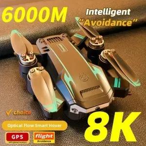 QJ S6/G6 프로 GPS 드론 4K HD 카메라 접이식 쿼드콥터 RC 헬리콥터 FPV 와이파이 장애물 회피 C0